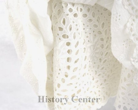 Baptismal Gown, slip trim