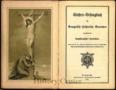 Albert W. Meinzen Prayer Book, Cover Page