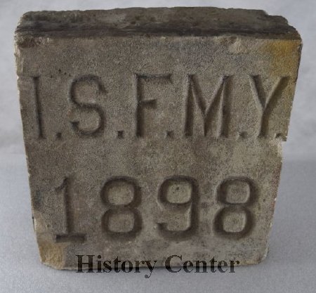 Cornerstone for the Indiana School for Feeble-Minded Youth