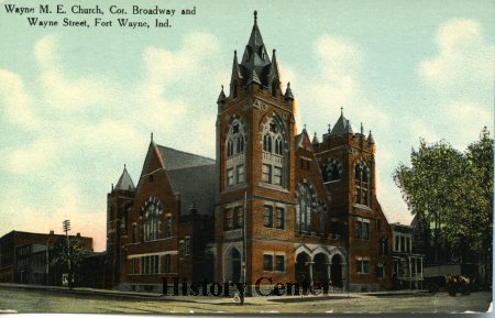 Wayne Street Methodist Evangelical Church, c. 1900