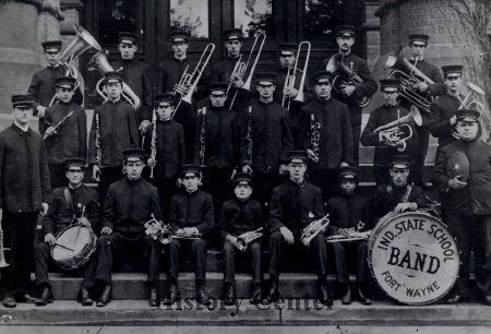 Indiana State School Band, Fort Wayne, c. 1920