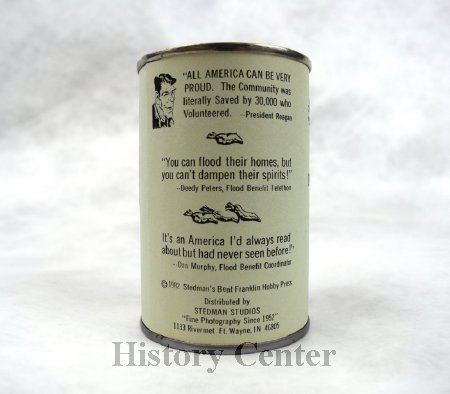 Dehydrated Flood Water Can, 1982