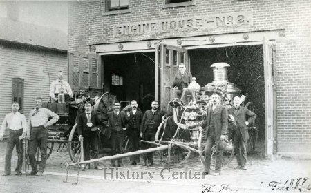 Hose Reel Wagon, 1889