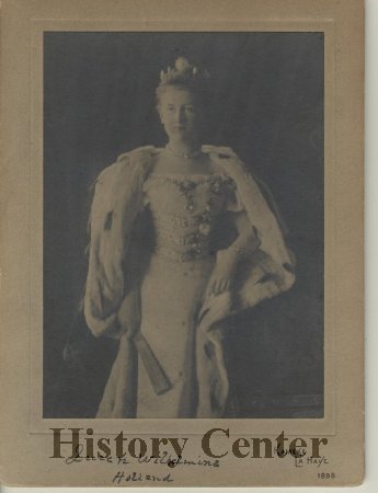Queen Wilhekmina of Holland, 1898